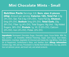 Mini Mint Chocolate Candies