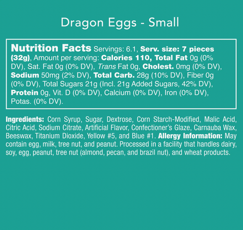 Candy Dragon Eggs